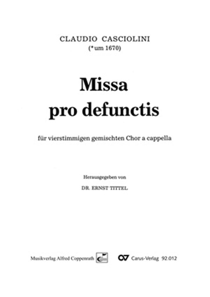 Missa pro defunctis